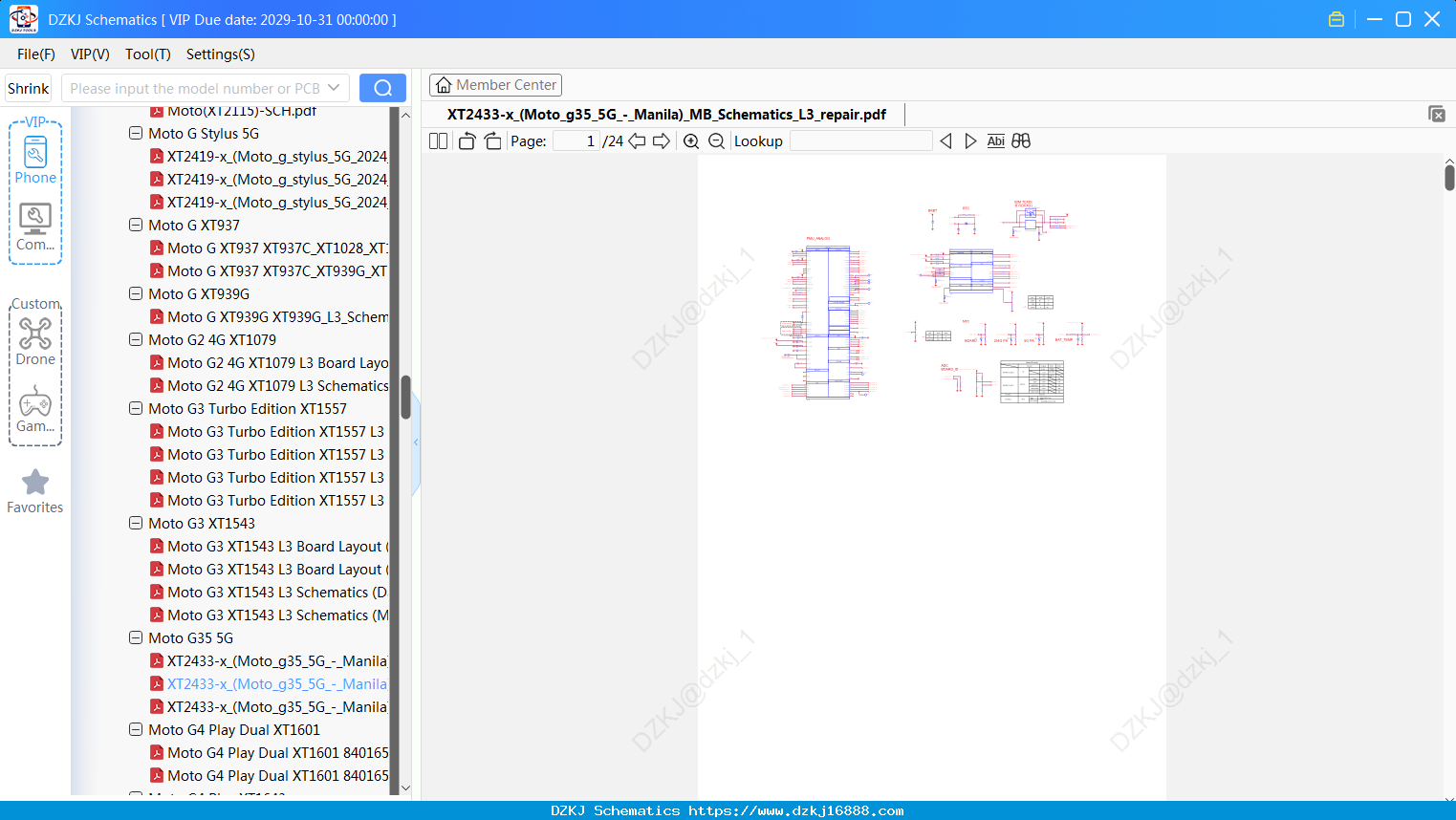 Motorola XT2433-x_(Moto_g35_5G_-_Manila)_MB_Schematics_L3_repair